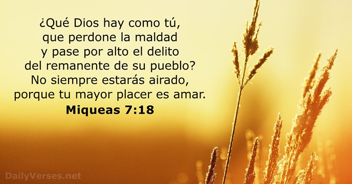 miqueas 7:18