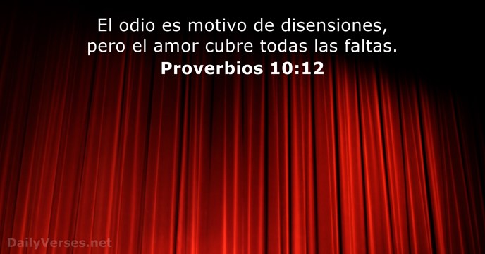 proverbios 10:12