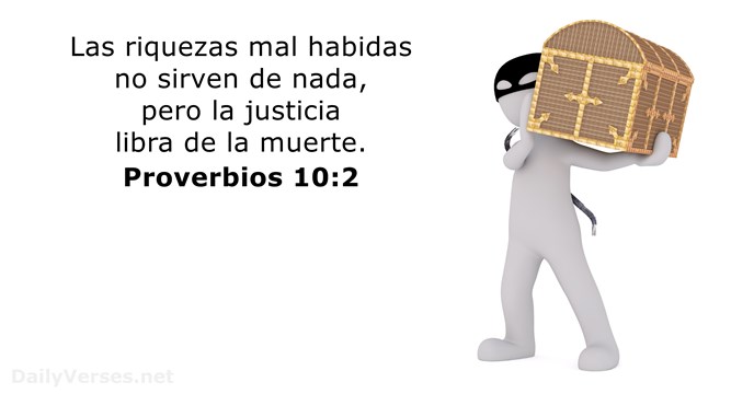 proverbios 10:2