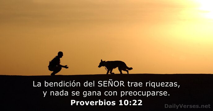 proverbios 10:22
