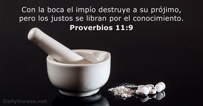 Proverbios 11:9