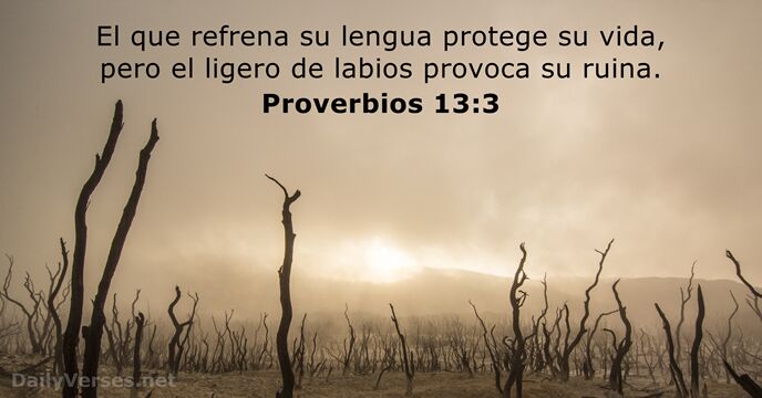 proverbios 13:3