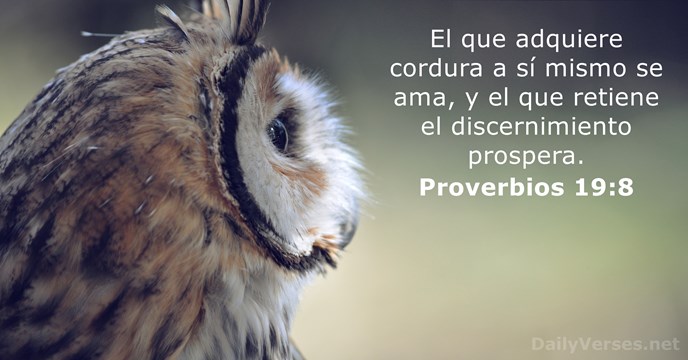 proverbios 19:8