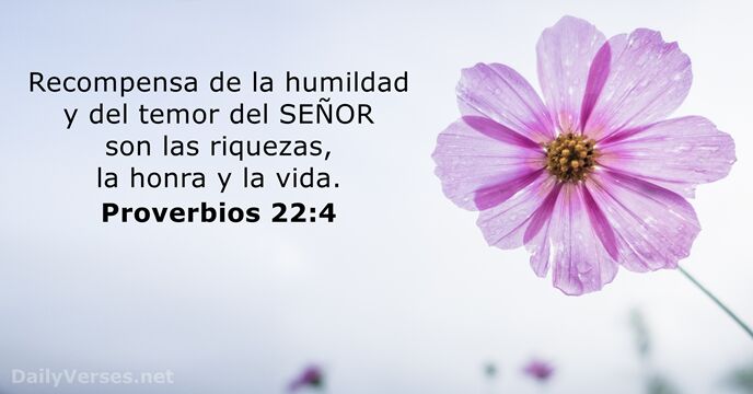 proverbios 22:4
