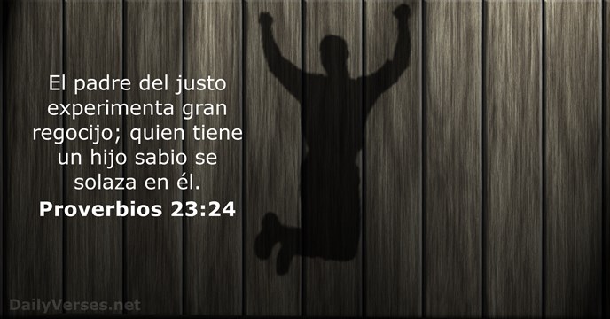 proverbios 23:24
