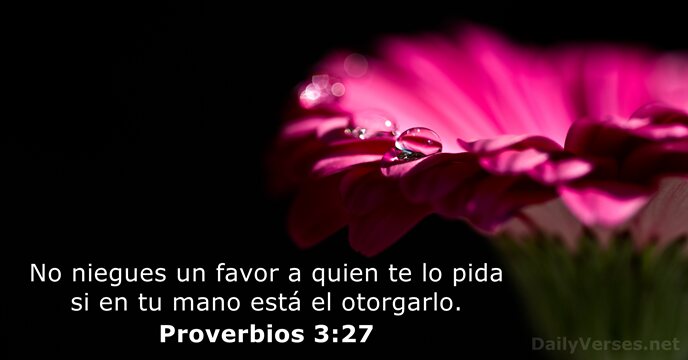proverbios 3:27