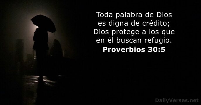 proverbios 30:5