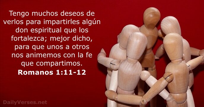 Romanos 1:11-12