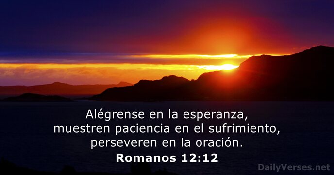 romanos 12:12