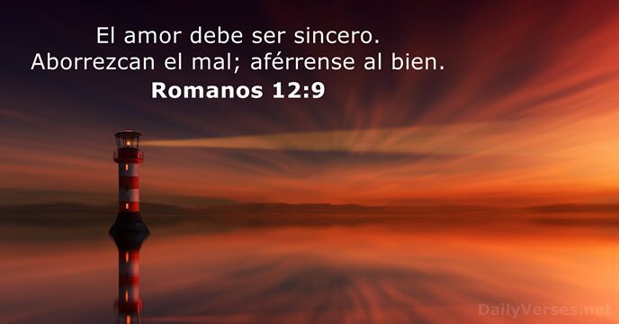 Romanos 12:9