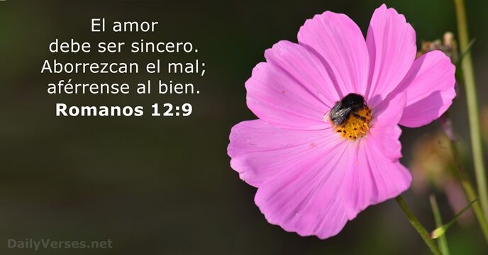 Romanos 12:9