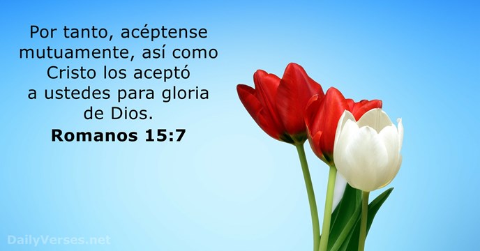 romanos 15:7