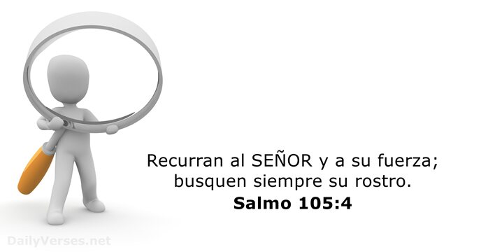 salmos 105:4