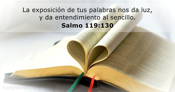 salmos 119:130