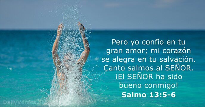 salmos 13:5-6