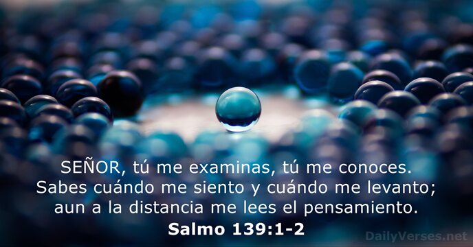 Salmos 139:1-2