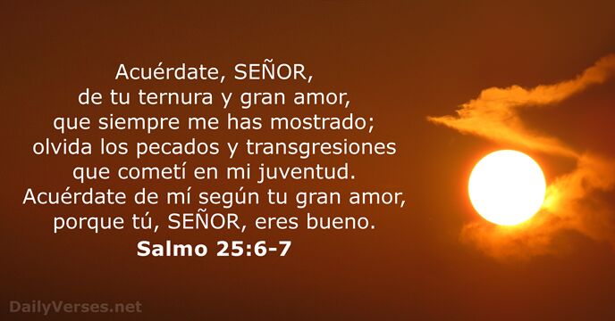 salmos 25:6-7