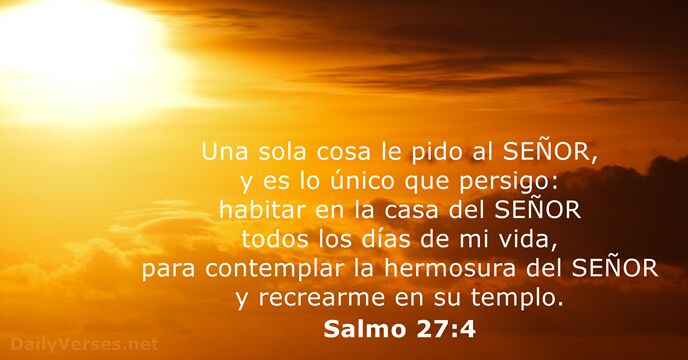 Salmos 27:4