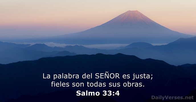 salmos 33:4