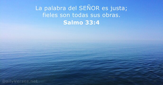 salmos 33:4