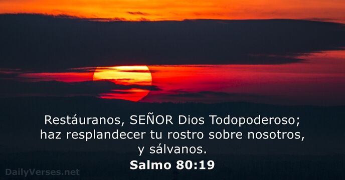 Salmos 80:19