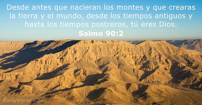Salmos 90:2