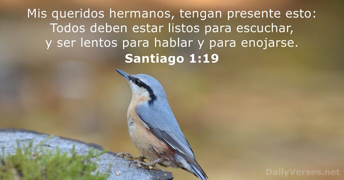 santiago 1:19