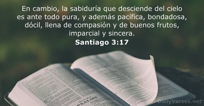 santiago 3:17