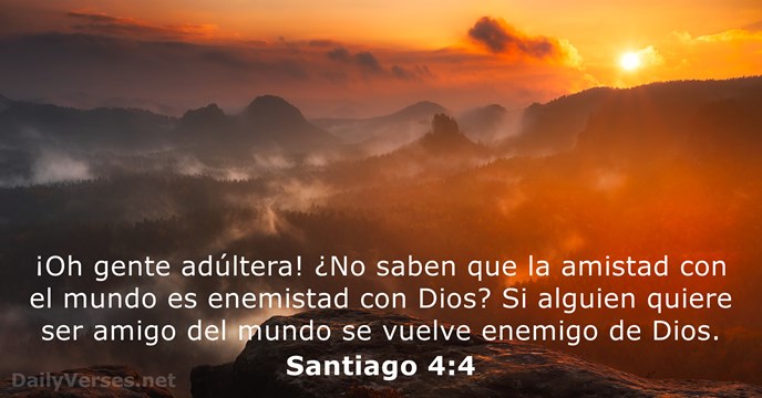 Santiago 4:4
