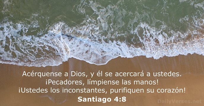 santiago 4:8