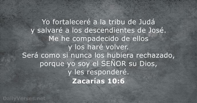 zacarias 10:6