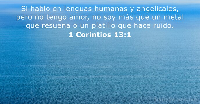 1 Corintios 13:1