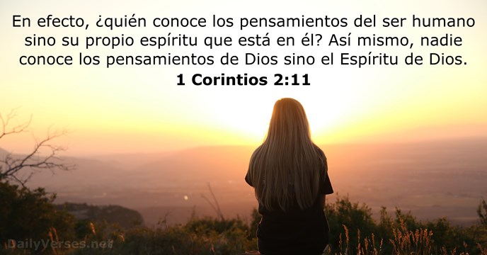 1 Corintios 2:11