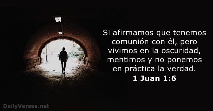 1 Juan 1:6