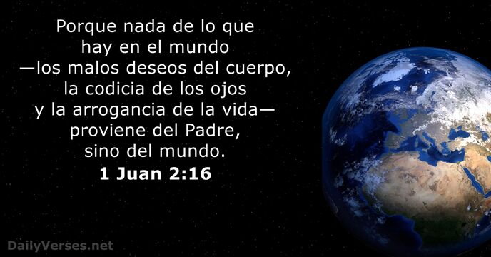 1 Juan 2:16