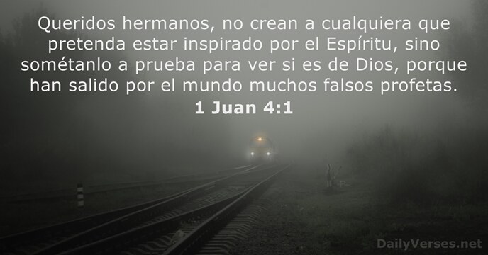 1 Juan 4:1