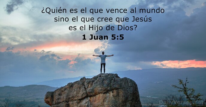 1 Juan 5:5