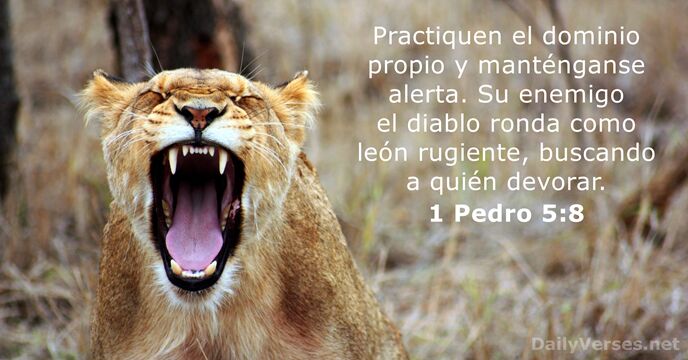 1 Pedro 5:8