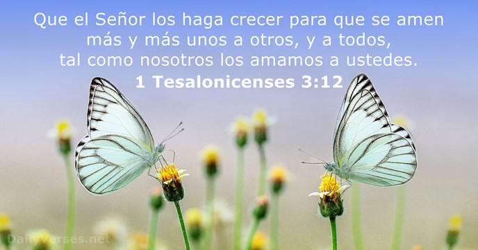 1 Tesalonicenses 3:12