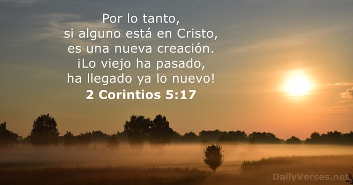 2 Corintios 5:17