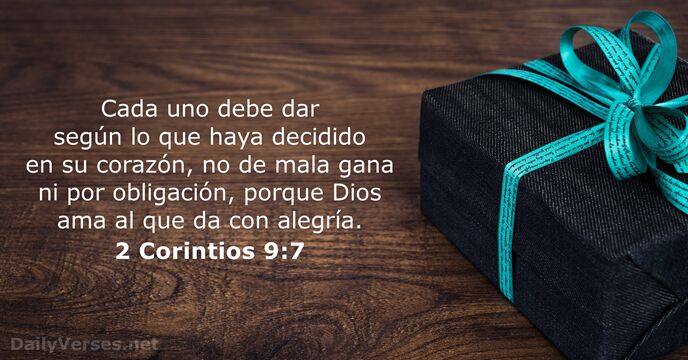 23 Versiculos De La Biblia Sobre Dar Dailyverses Net