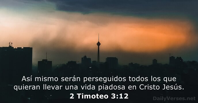 2 Timoteo 3:12