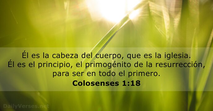 Colosenses 1:18