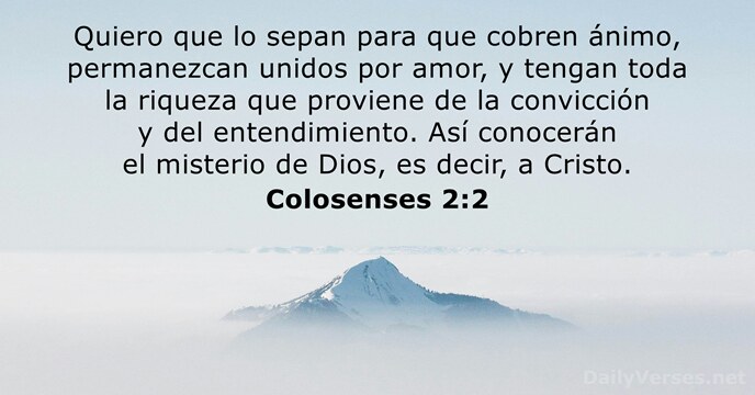 Colosenses 2:2