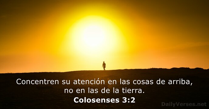 Colosenses 3:2