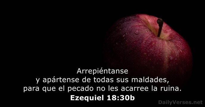 Ezequiel 18:30b