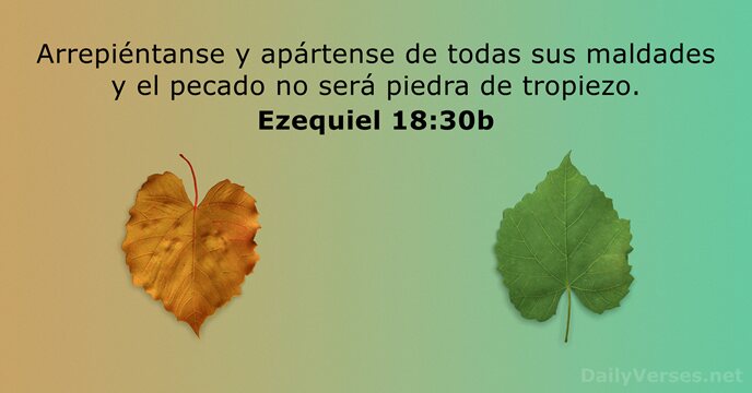 Ezequiel 18:30b