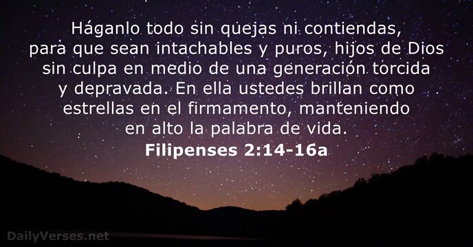 Filipenses 2:14-16a
