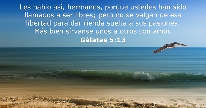 Gálatas 5:13
