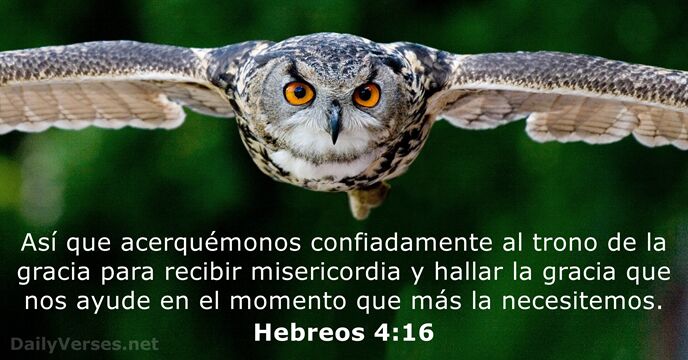 Hebreos 4:16
